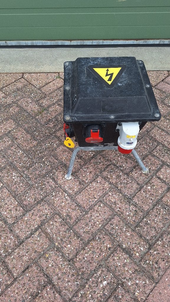bouwstroomkast bouwpaddestoel stroomkast verdeelkast 32A, Ophalen, Gebruikt, Overige typen, Industriepark 2a 9351PA Leek