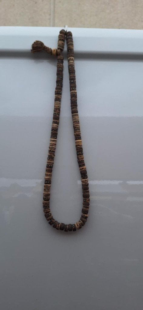 Yakbeen Mala ketting traditioneel gebedssnoer voor meditatie, Ophalen of Verzenden, Overige materialen, Ketting