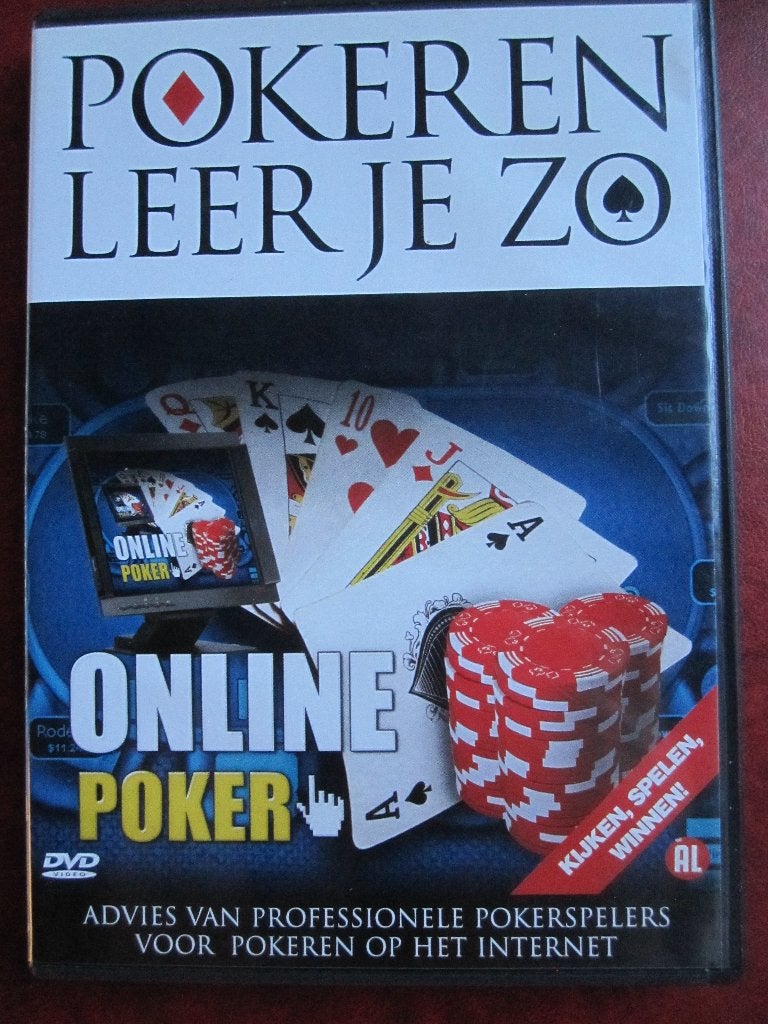 Pokeren leer je zo - Online Poker, Cursus of Instructie, Alle leeftijden, Ophalen of Verzenden, Zo goed als nieuw