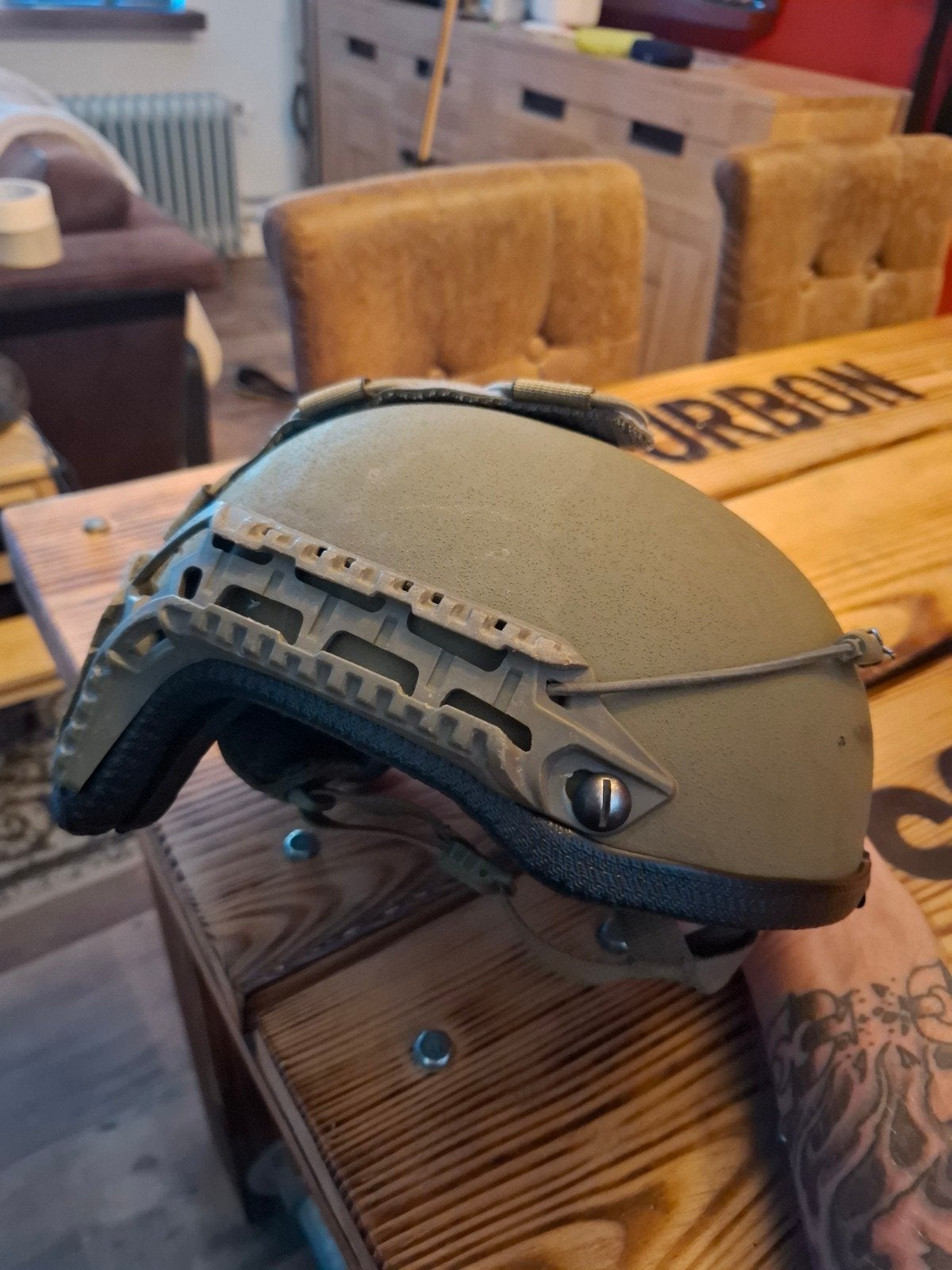 high cut para helm, Verzenden, Landmacht, Nederland, Helm of Baret