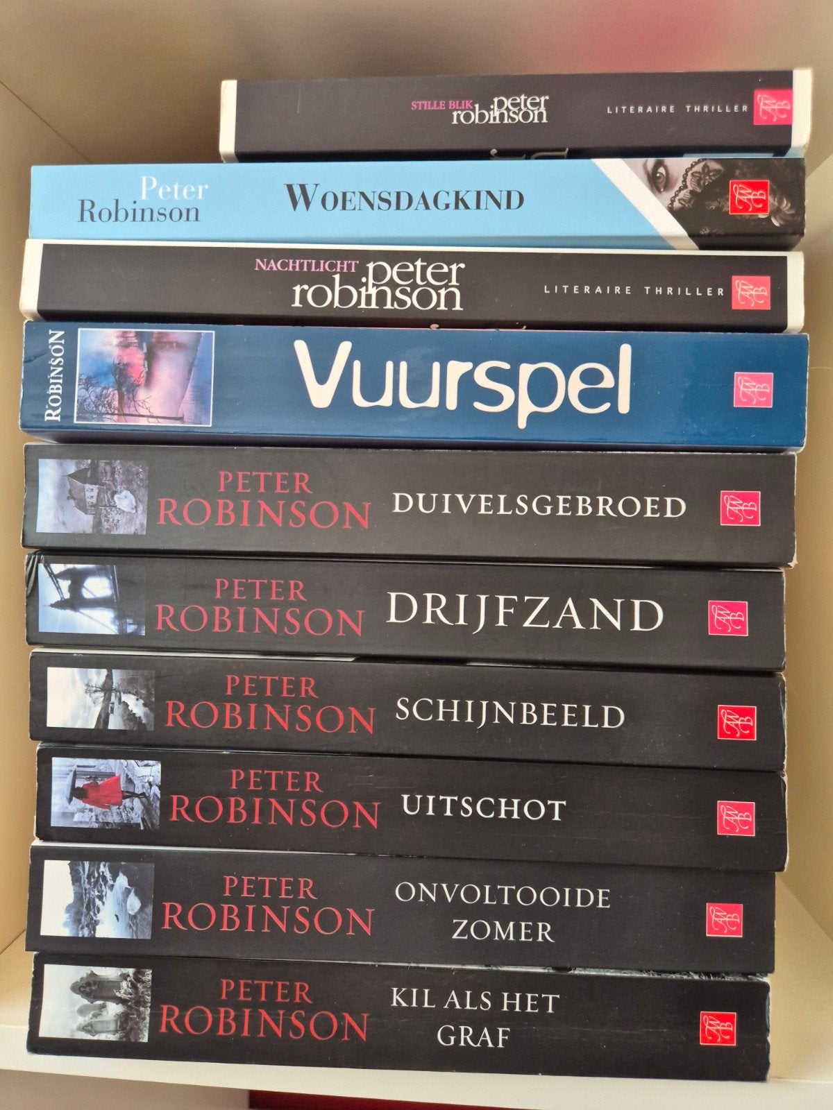 boeken thriller Peter Robinson, Boeken, Ophalen, Zo goed als nieuw