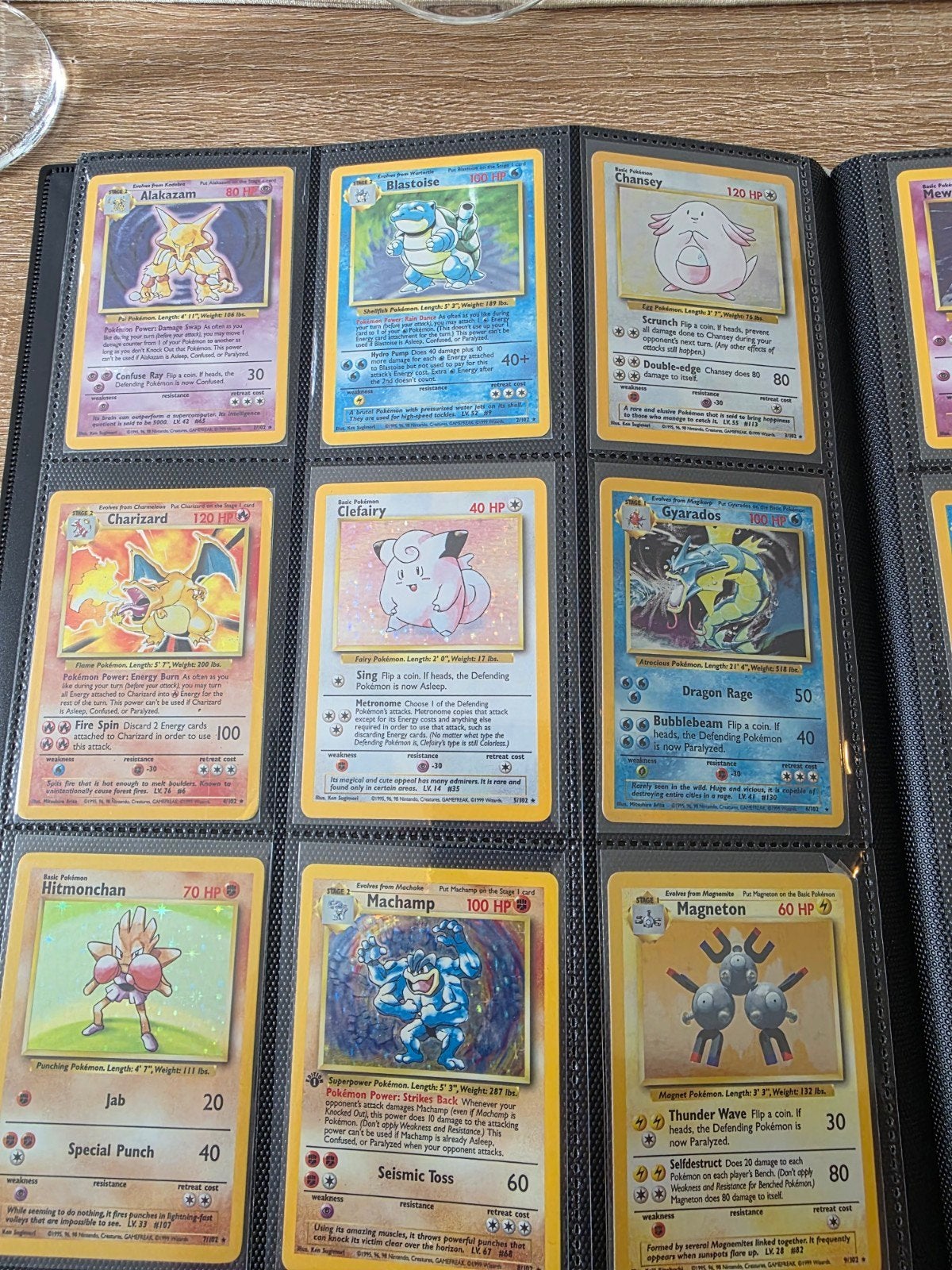 Pokemon Base Set | Complete set | Charizard Heavily played, Ophalen of Verzenden, Gebruikt, Meerdere kaarten