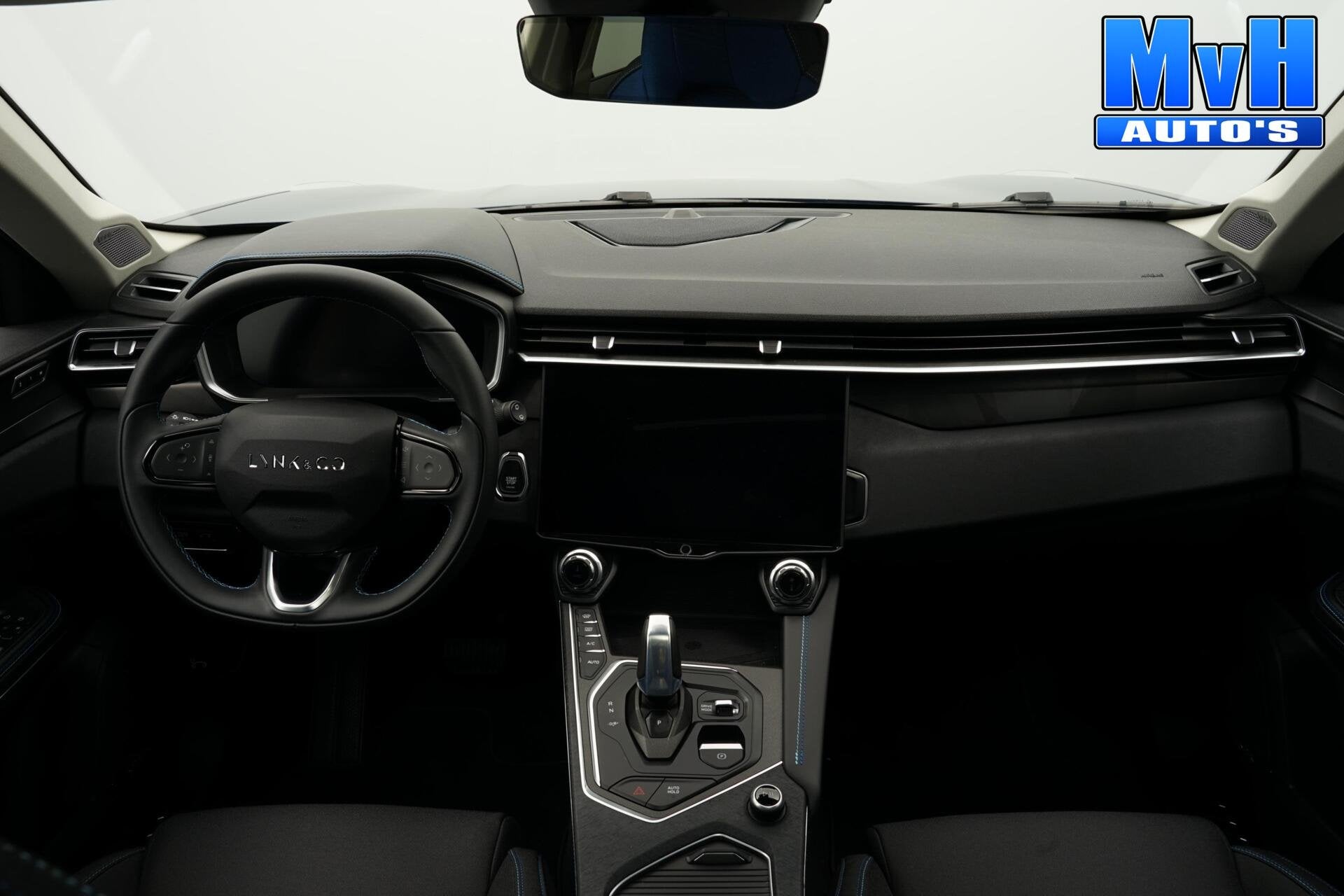 Lynk & Co 01 1.5 PHEV|262PK|LUXE|360°CAM|PANO|SOH98%, Auto's, Stof, Blauw, Automatische klimaatregeling, Plug-in hybride