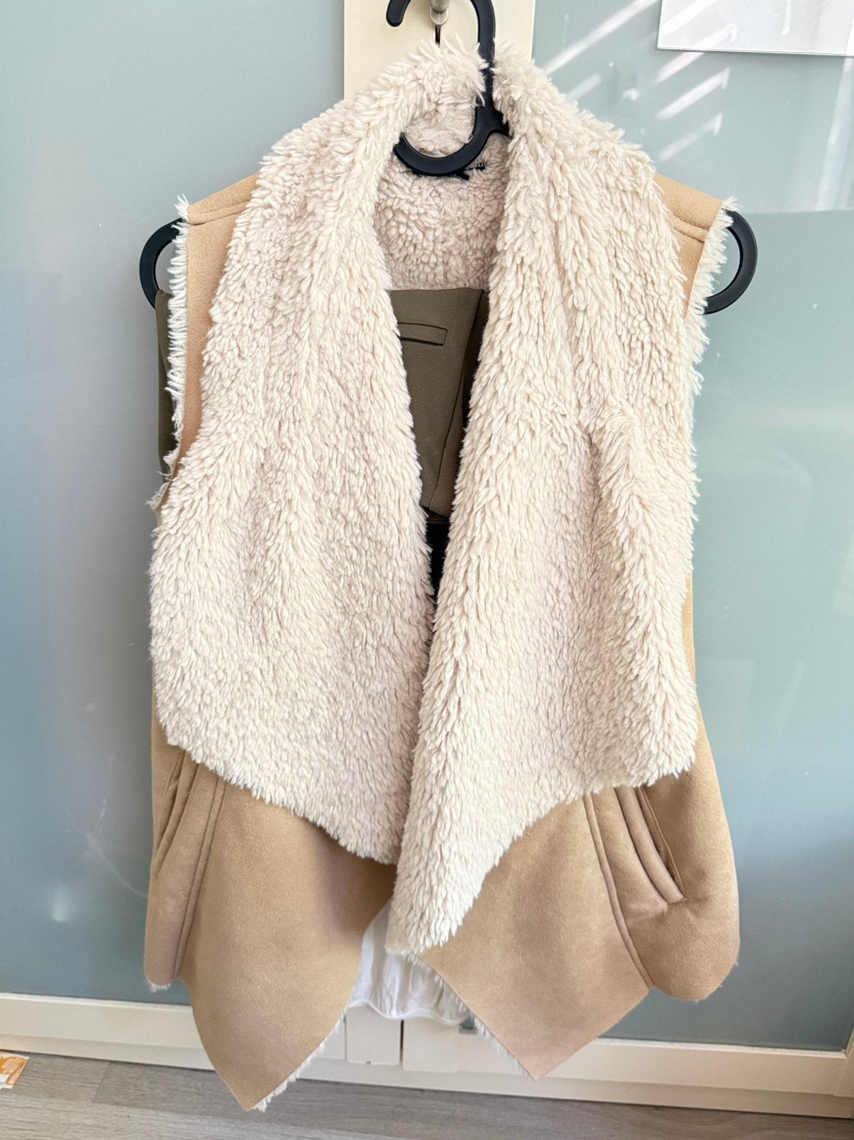 Bodywarmers, Ophalen, Zo goed als nieuw, Maat 34 (XS) of kleiner, Beige