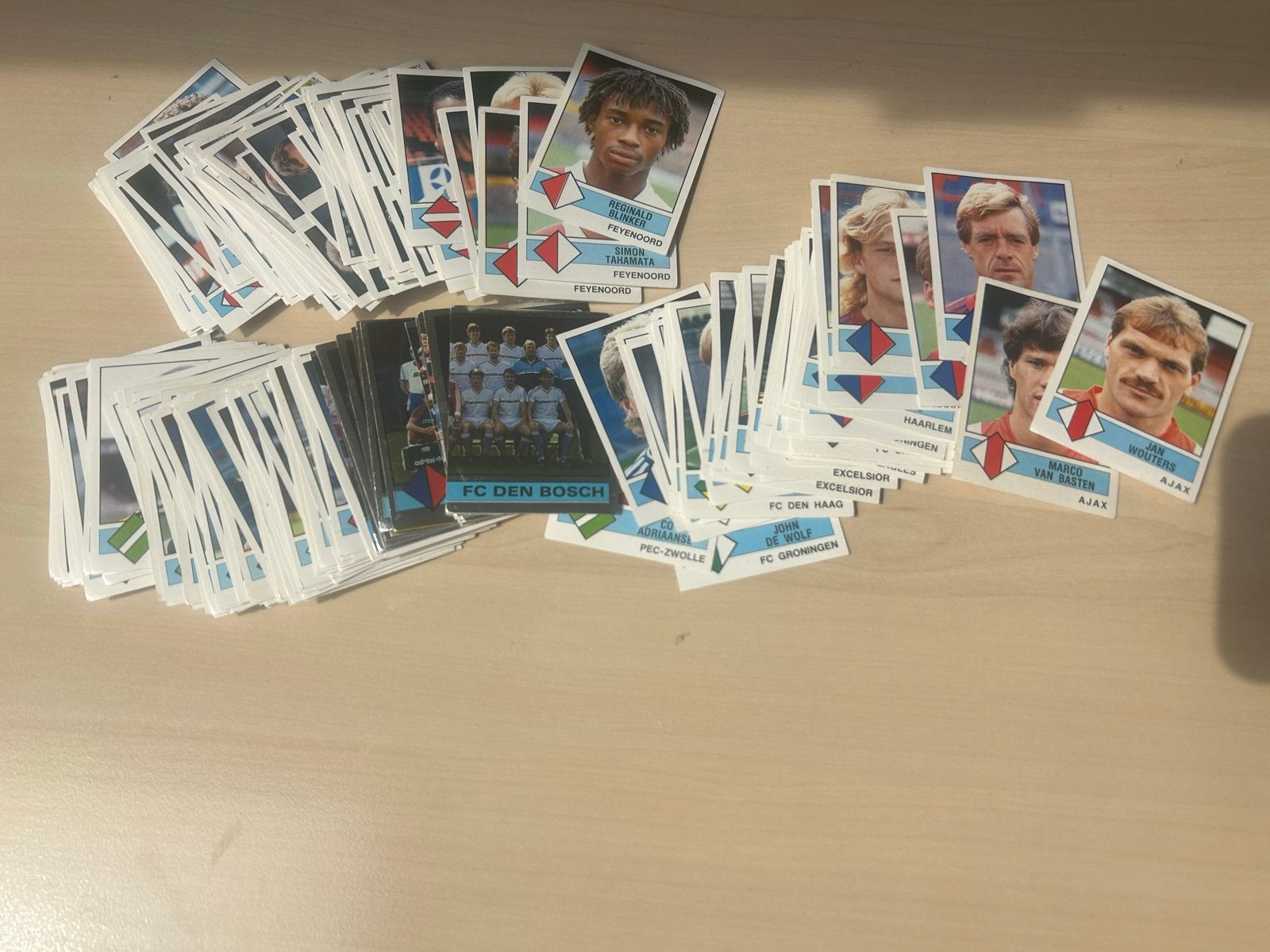 247 Panini Voetbal 87 stickers - Zeldzame collectie, Ophalen of Verzenden, Gebruikt, Sport