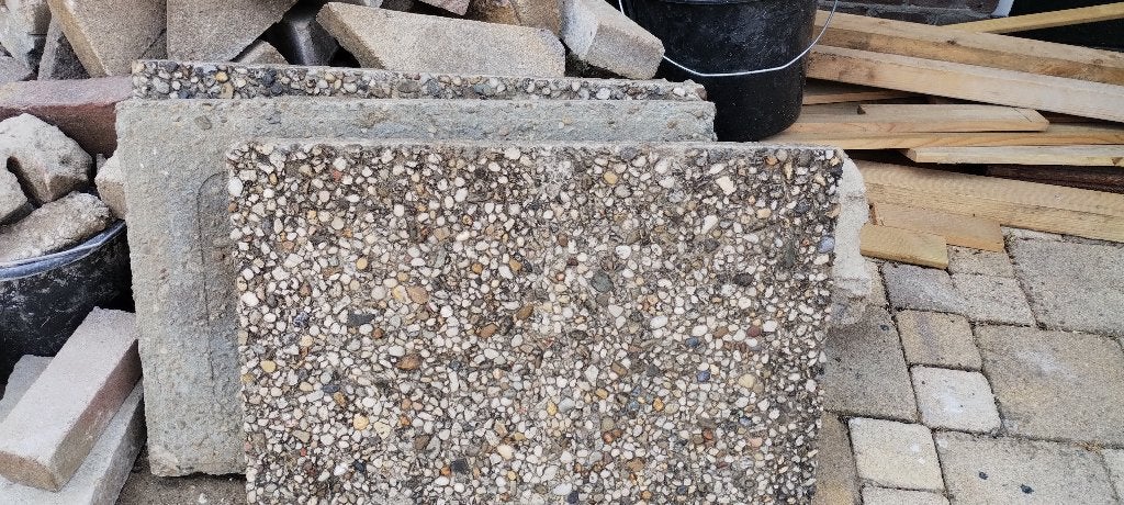Bestrating, Tuin en Terras, Tegels en Klinkers, Ophalen, Gebruikt, Minder dan 5 m², Beton