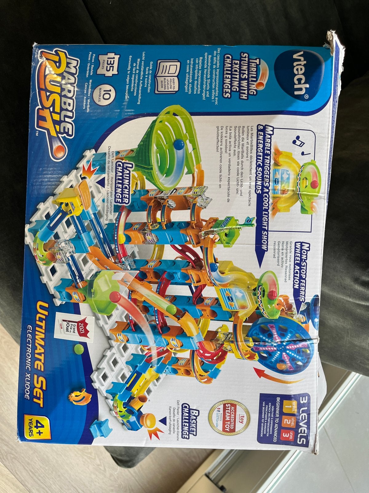 Vtech Marble Rush Ultimate Set knikkerbaan, Ophalen of Verzenden, Gebruikt, Overige merken