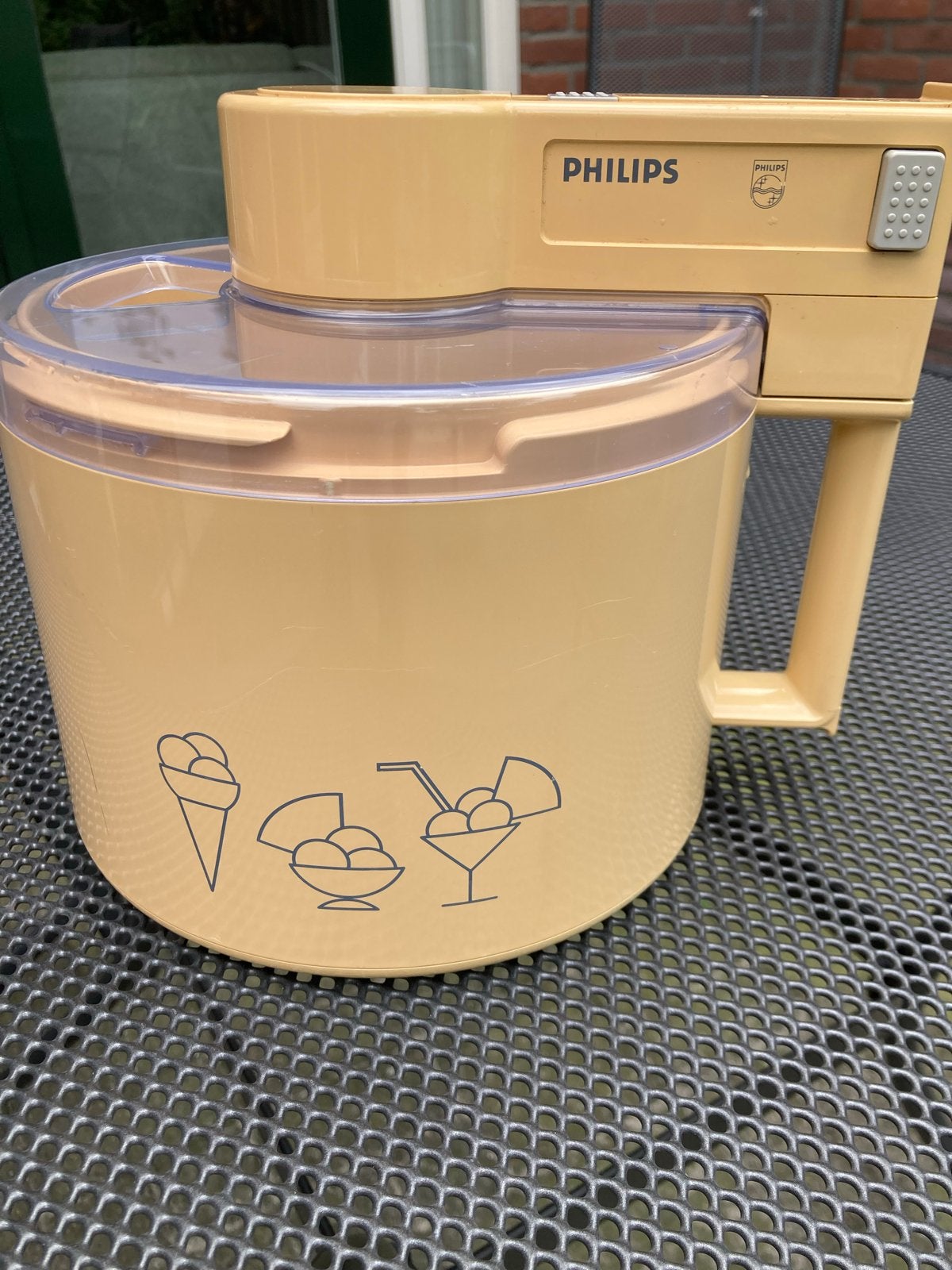 Philips IJsmachine - Maak zelf heerlijk ijs!, Ophalen, Gebruikt, Koelelement