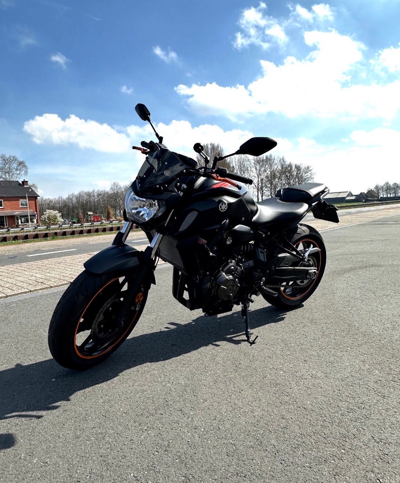 Yamaha MT-07 Naked Bike - Zwart, Goede Staat, Motoren, Motoren | Yamaha, 2 cilinders, Motorrijbewijs A, Gebruikt, Particulier
