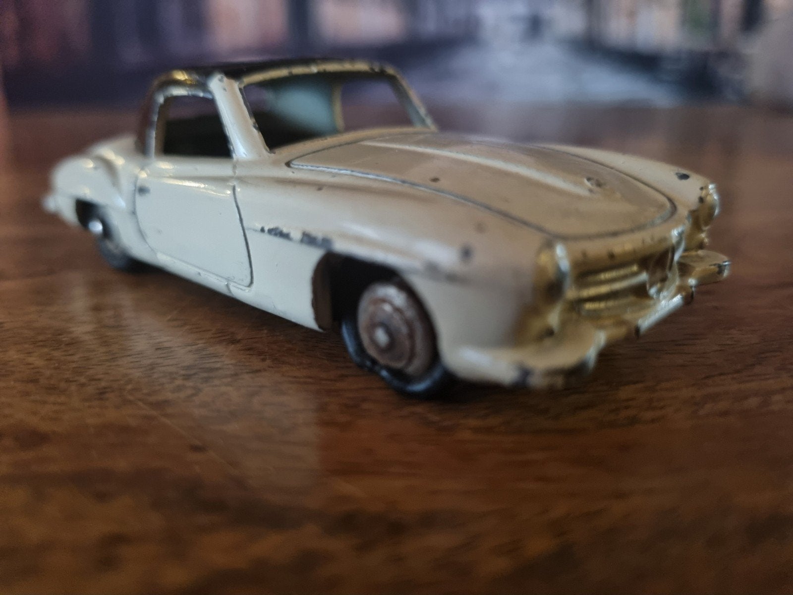 Dinky Toys Mercedes 190 SL - Vintage Modelauto, Antiek en Kunst, Antiek | Speelgoed, Ophalen