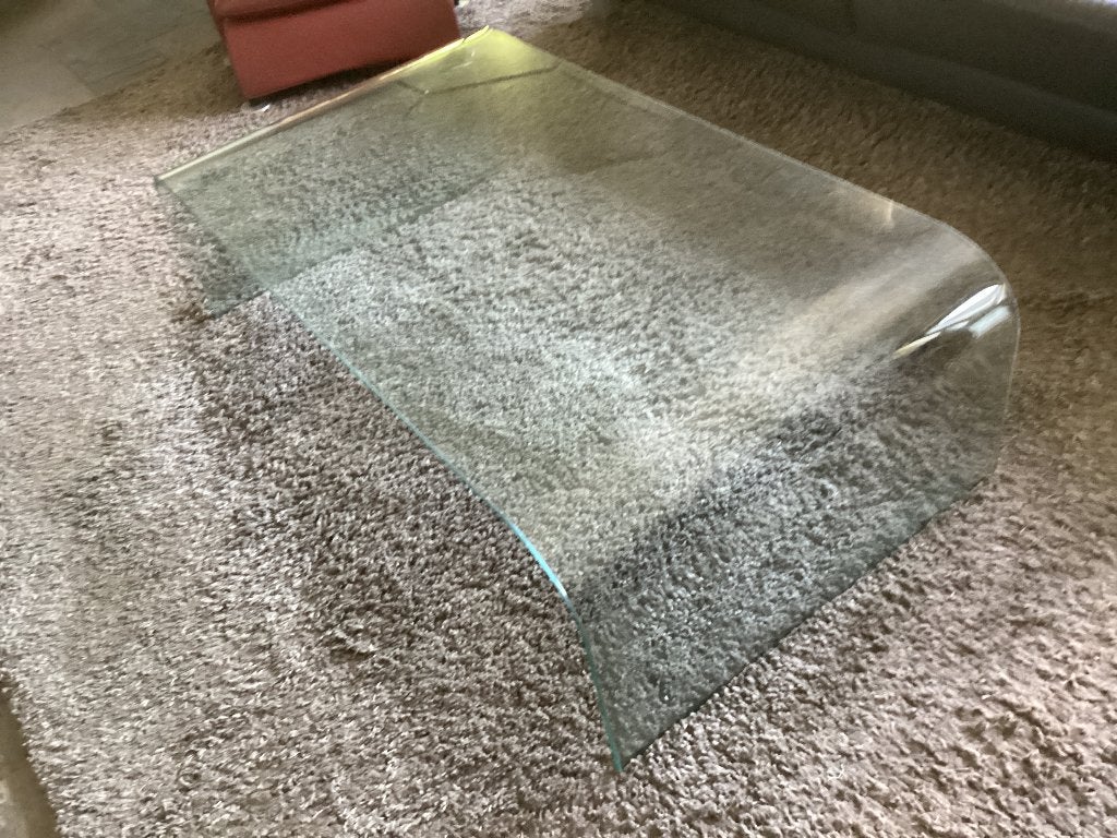 GLAZEN SALONTAFEL, Ophalen, 100 tot 150 cm, 50 tot 100 cm, 5 – 50