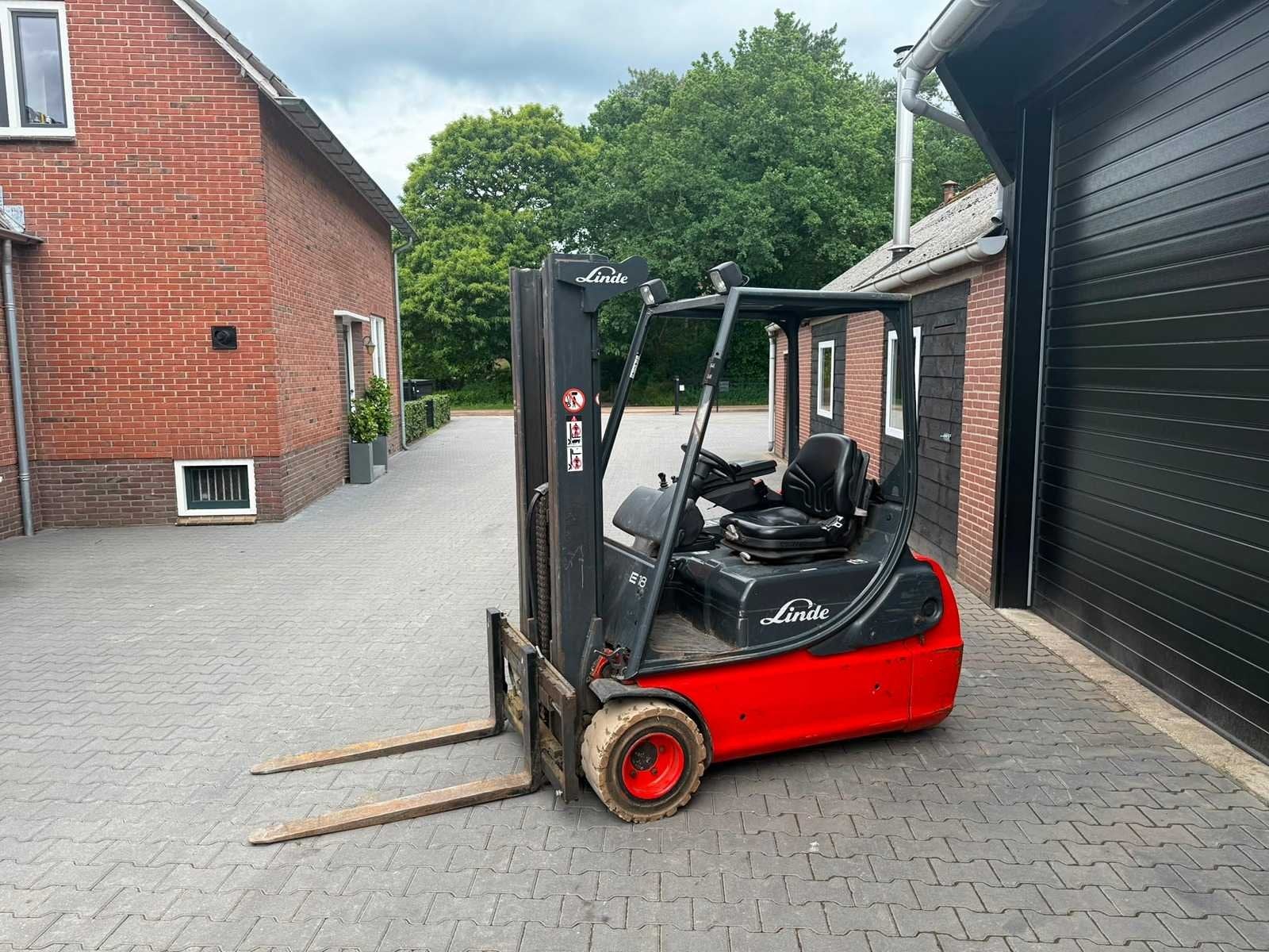 Linde - 2006 - E18C-02 - 4.5M Triplex, Free-Lift - Vorkheftr, Elektrisch, Heftruck, Linde