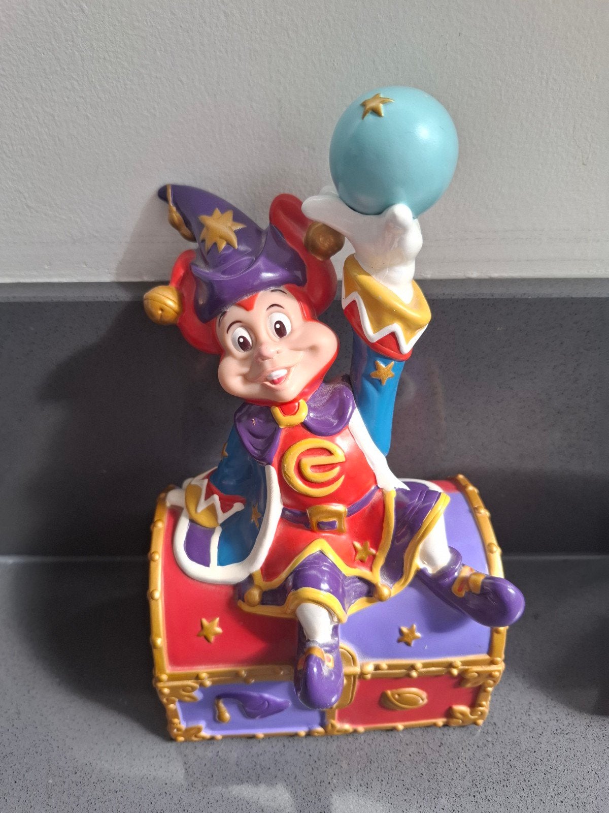 Efteling ABN AMRO Spaarpot met Pardoes 4 kristallen bol, Ophalen of Verzenden, Zo goed als nieuw, Beeldje of Poppetje