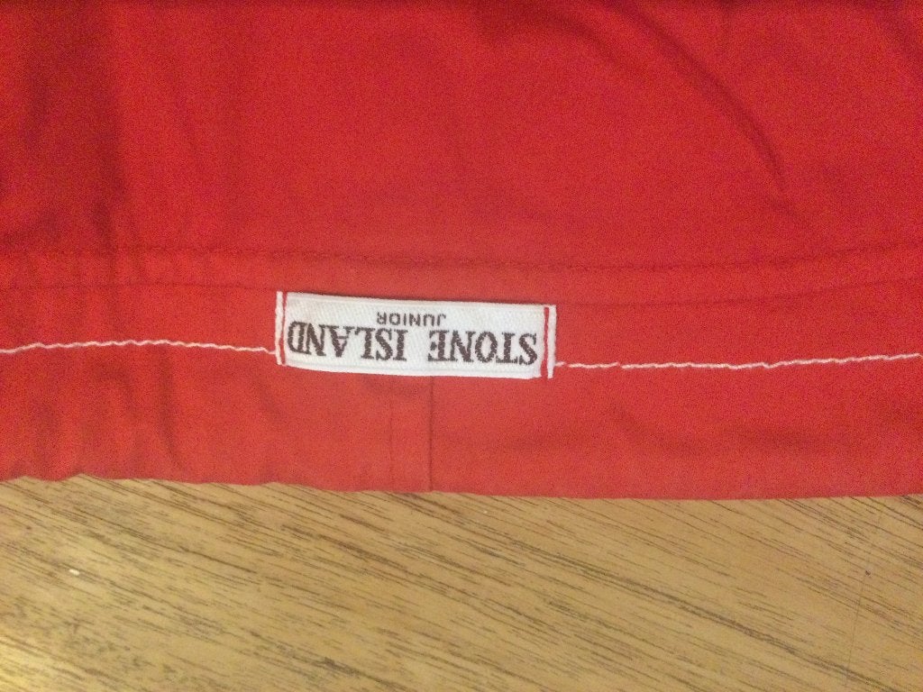 Stone Island Junior Rugzak - Rood, Gebruikt, Tas, Rood, Ophalen of Verzenden