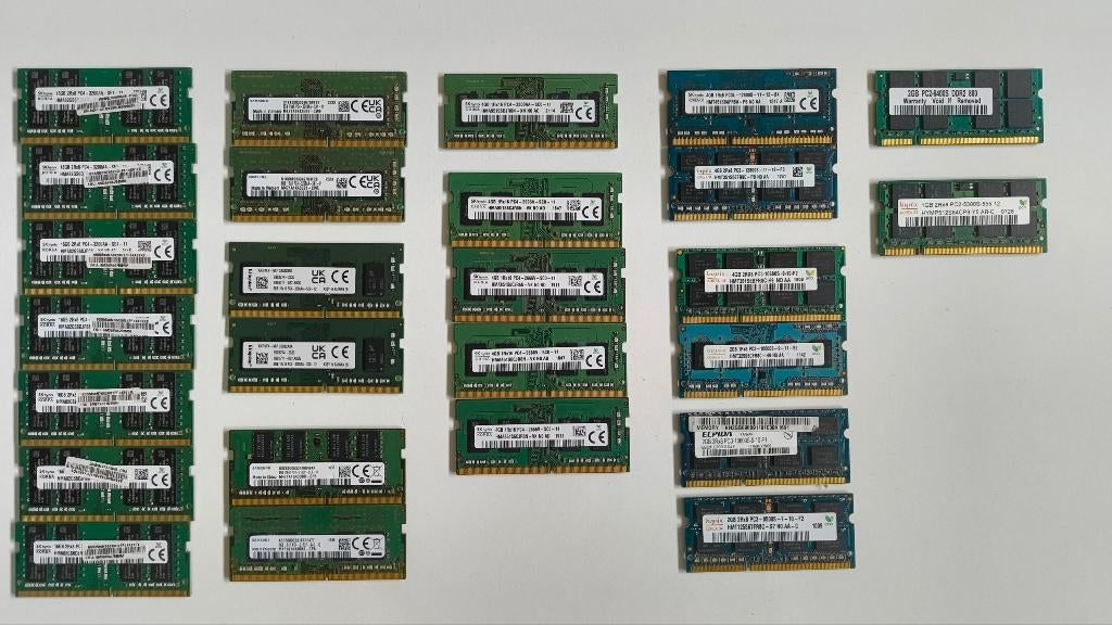 DDR4 | DDR3 | DDR2 Laptop Geheugen, Computers en Software, RAM geheugen, DDR4, Ophalen of Verzenden, Zo goed als nieuw, Laptop