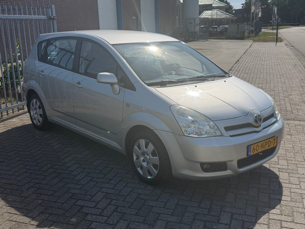 Toyota Verso 1.8 VVT-i Sol 7PERSOONS! Airco l Cruise l Elek, Auto's, Toyota, Automatische klimaatregeling, Gebruikt, Zwart, 129 pk