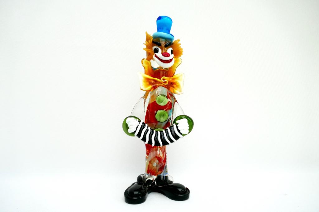Murano glas - clown - jaren 50/60 Italië, Ophalen of Verzenden, Zo goed als nieuw, Fantasy