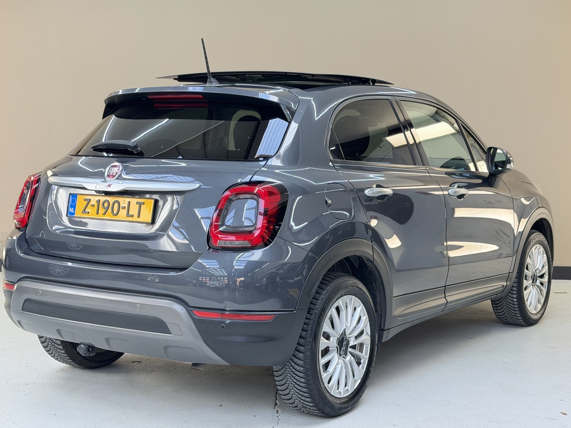 Fiat 500X Cross 1.3 GSE Cross Opening Edition, 150Pk, 2019,, Gebruikt, 4 cilinders, 600 kg, Automatische klimaatregeling