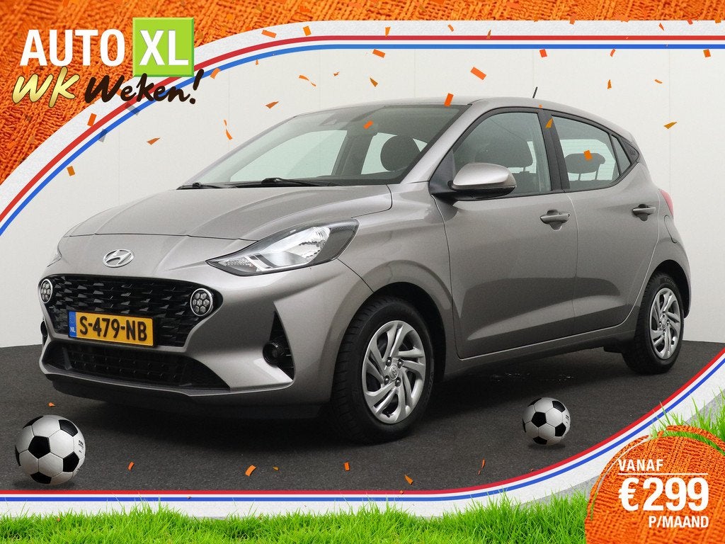 Hyundai i10 1.0 Comfort Smart+ Camera Carplay Navi Cruise LE, Auto's, Hyundai, Voorwielaandrijving, Stof, Gebruikt, 899 kg