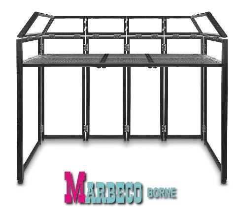 DJ Booth Systeem, Opvouwbare DJ stand, groot DB5, Overige merken, Vonyx, Dj-set, Nieuw