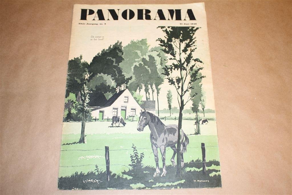 Panorama - Nr. 2 - 1946 - Met Sjors en Sjimmie, Ophalen of Verzenden, 1940 tot 1960, Knipsel(s)