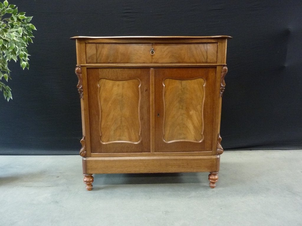Leuk antiek dressoir / kast / commode met lade / kastje