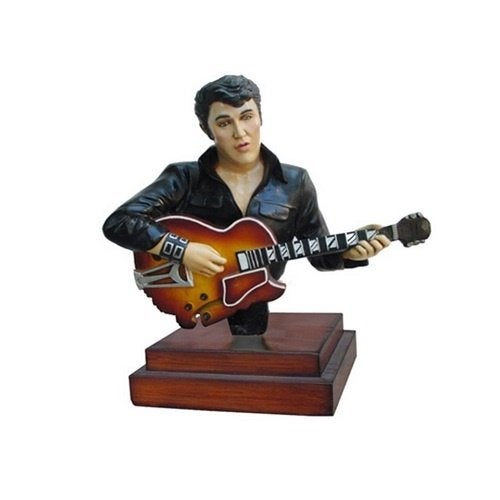 Elvisbeeld op voet 41 cm - elvis beeld, Ophalen, Nieuw