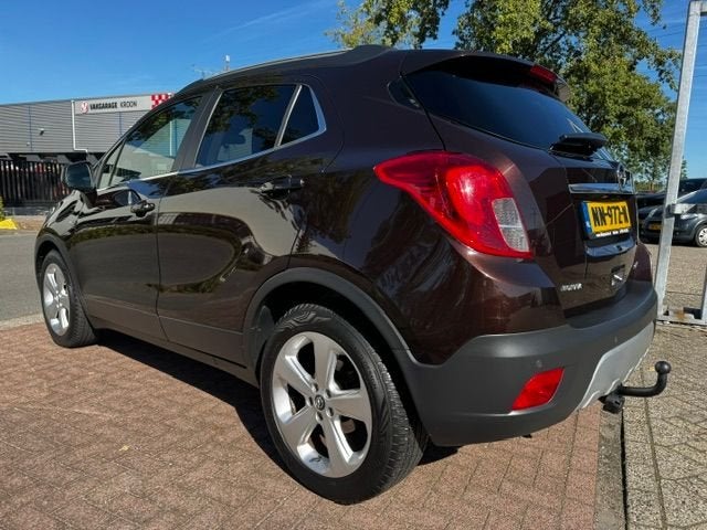 Opel Mokka 1.4 T Cosmo Automaat Airco/ECC,Half Leder,Xenon,S, Auto's, 15 km/l, Gebruikt, Euro 6, Leder en Stof