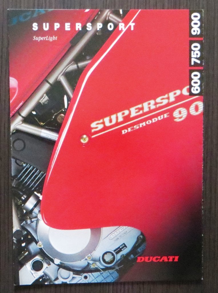 Folder Ducati 900SL 900SS 750SS/600SS Nuda - 1994 - 8 blz, Verzenden, Ducati