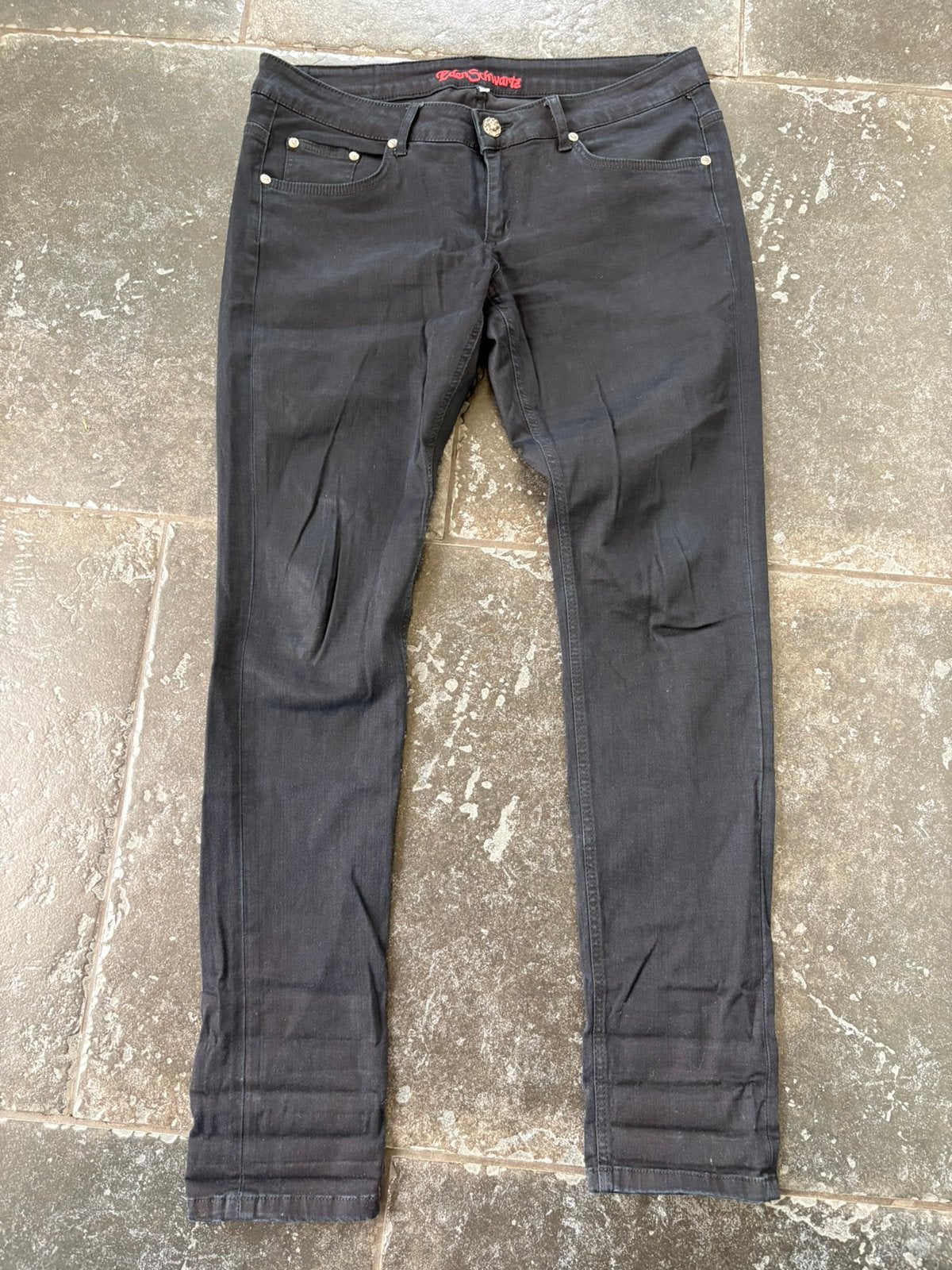 EDEN SCHWARTZ jeans 32,Liviana,heel donkerblauw (1xgedragen), Ophalen of Verzenden, Zo goed als nieuw, Blauw, W30 - W32 (confectie 38/40)