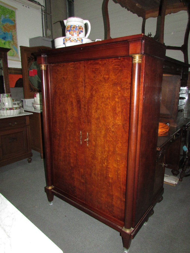 mahonie jaren '60 bureautje barkastje 195,00, Ophalen of Verzenden