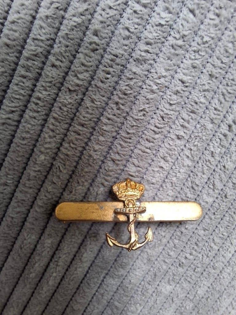 Speld marine, Verzamelen, Militaria | Algemeen, Marine, Embleem of Badge, Nederland, Verzenden
