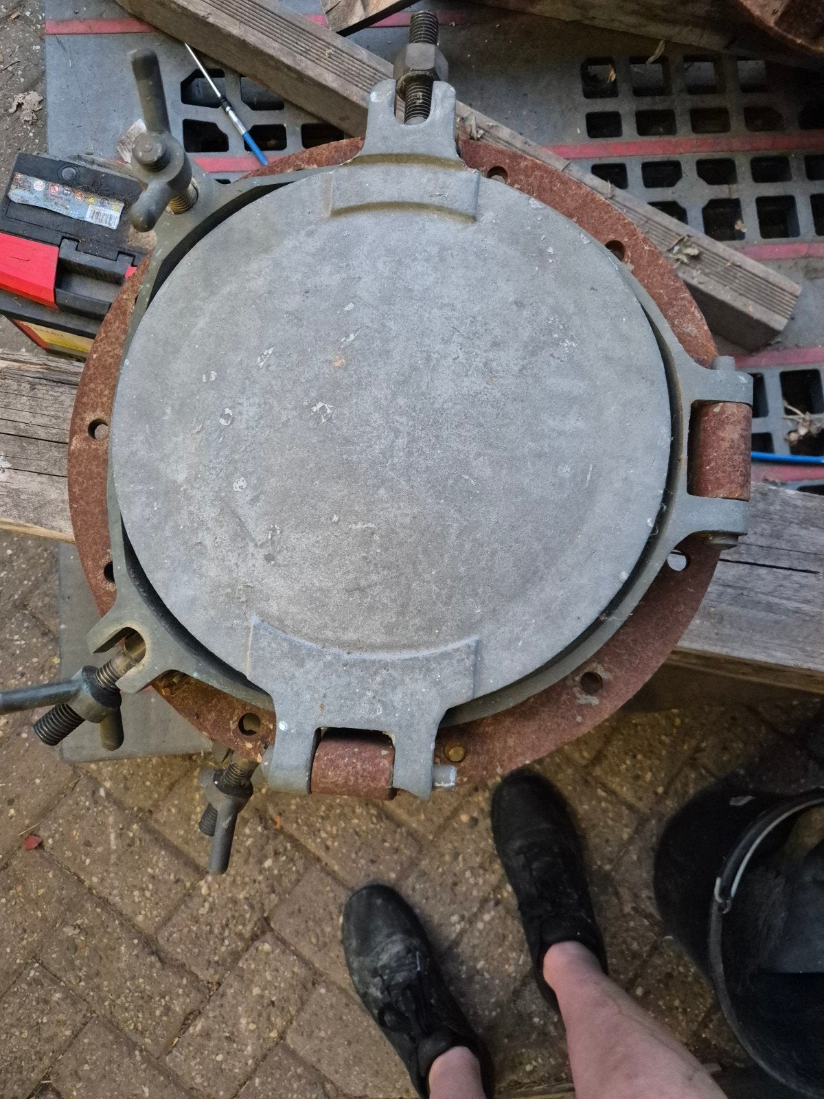 Patrijspoort boot, Ophalen, Rond, Minder dan 50 cm
