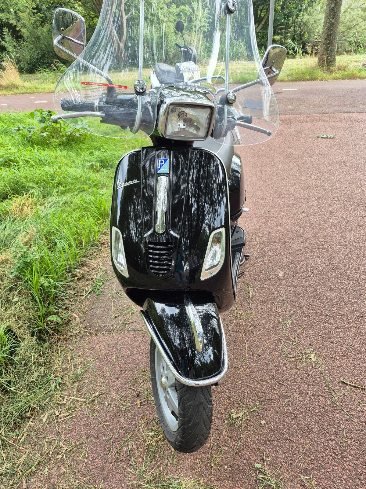 Vespa S 25 km/u - Zwart - Goed onderhouden, Ophalen, Gebruikt, Vespa S, Benzine