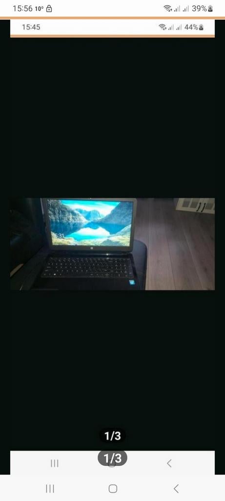 Hp laptop, Ophalen of Verzenden, 256 GB of meer, 4 GB of minder