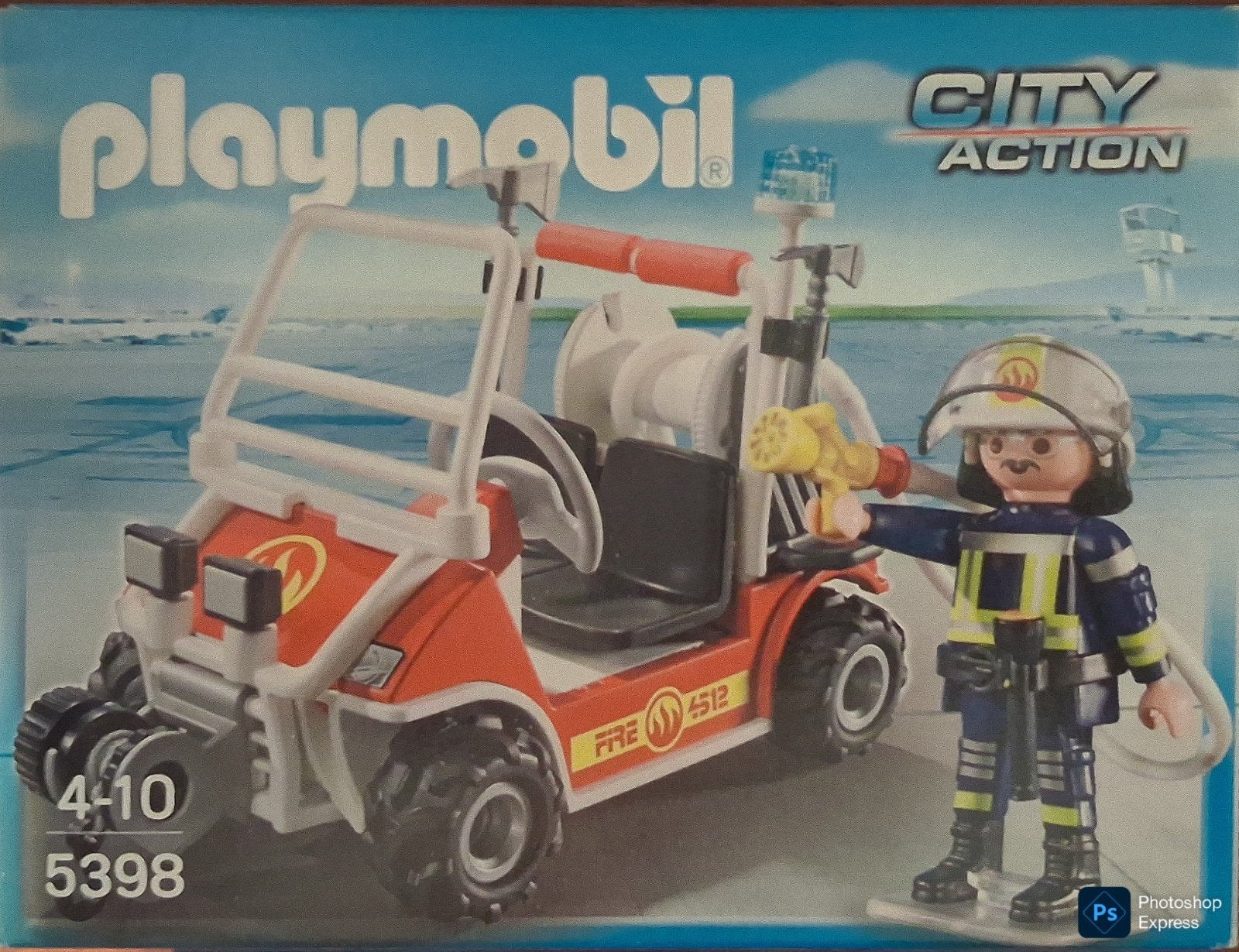 City Action Brandweerbuggy 5398, Kinderen en Baby's, Speelgoed | Playmobil, Ophalen of Verzenden, Gebruikt, Complete set