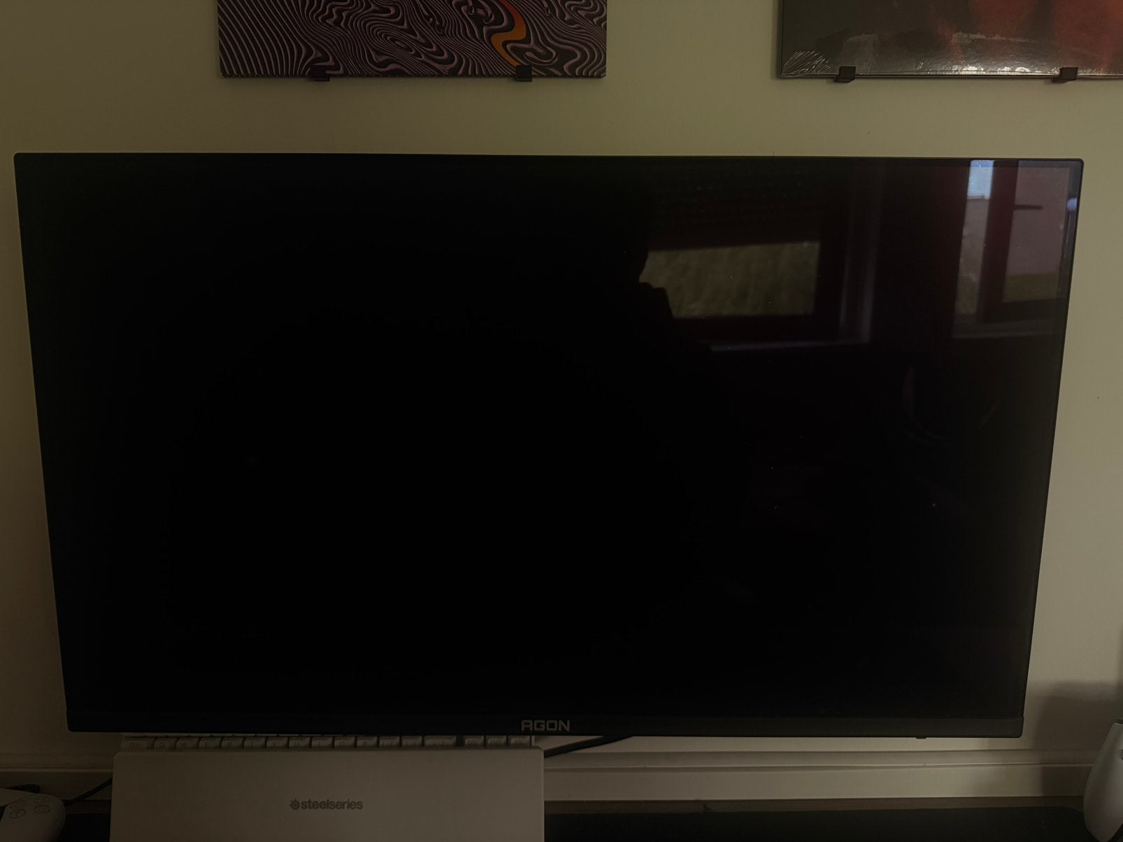 Agon oled monitor, Ophalen, 120 Hz, Zo goed als nieuw, 100 cm of meer