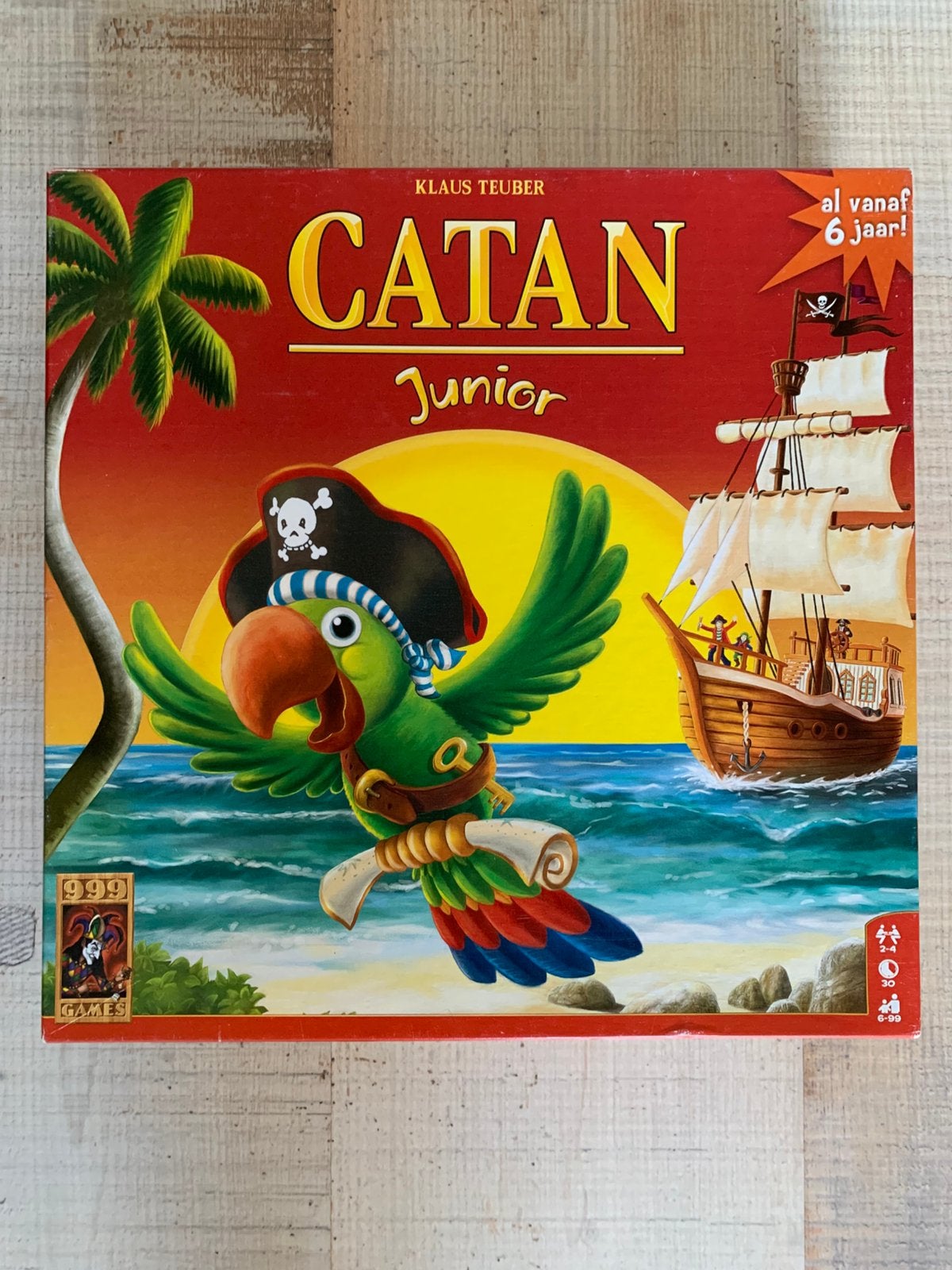 Bordspel catan junior, Ophalen of Verzenden, Zo goed als nieuw