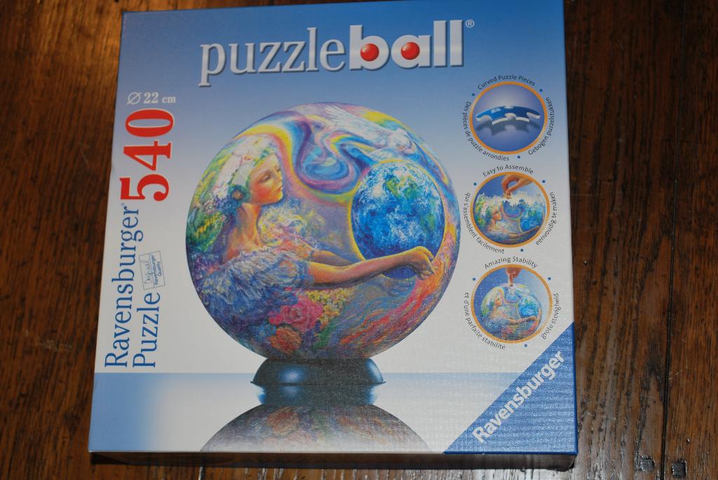 Ravensburger Puzzleball. 540 stukjes, Ophalen of Verzenden, 500 t/m 1500 stukjes, Zo goed als nieuw, Rubik's of 3D-puzzel