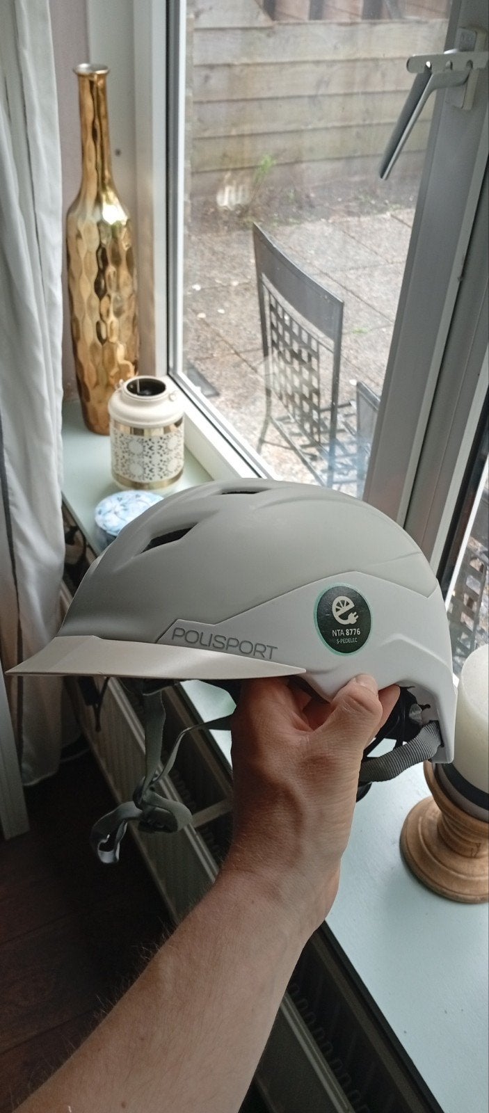 Polisport fietshelm/e-bike - NTA 8776 gecertificeerd, Fietsen en Brommers, Fietsaccessoires | Fietshelmen, Gebruikt, Ophalen of Verzenden