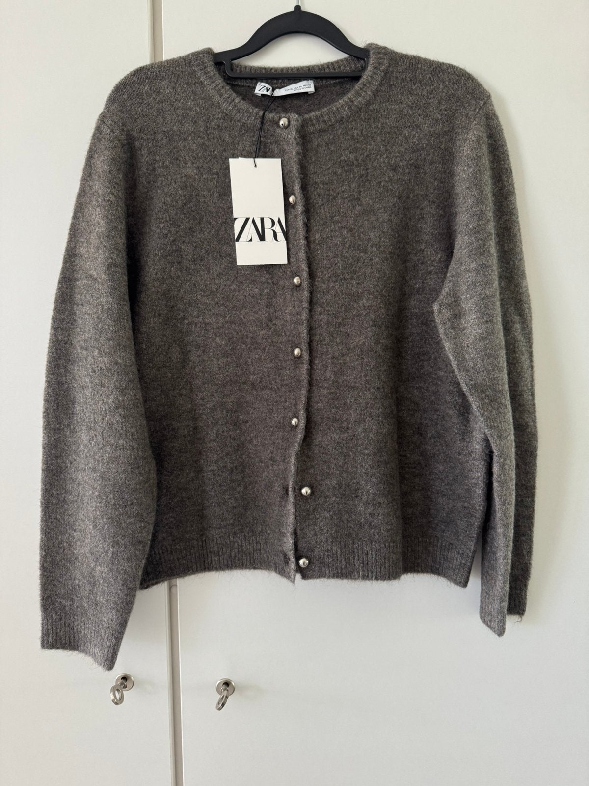 Zara vest trui, Ophalen of Verzenden, Nieuw, Maat 42/44 (L), Grijs