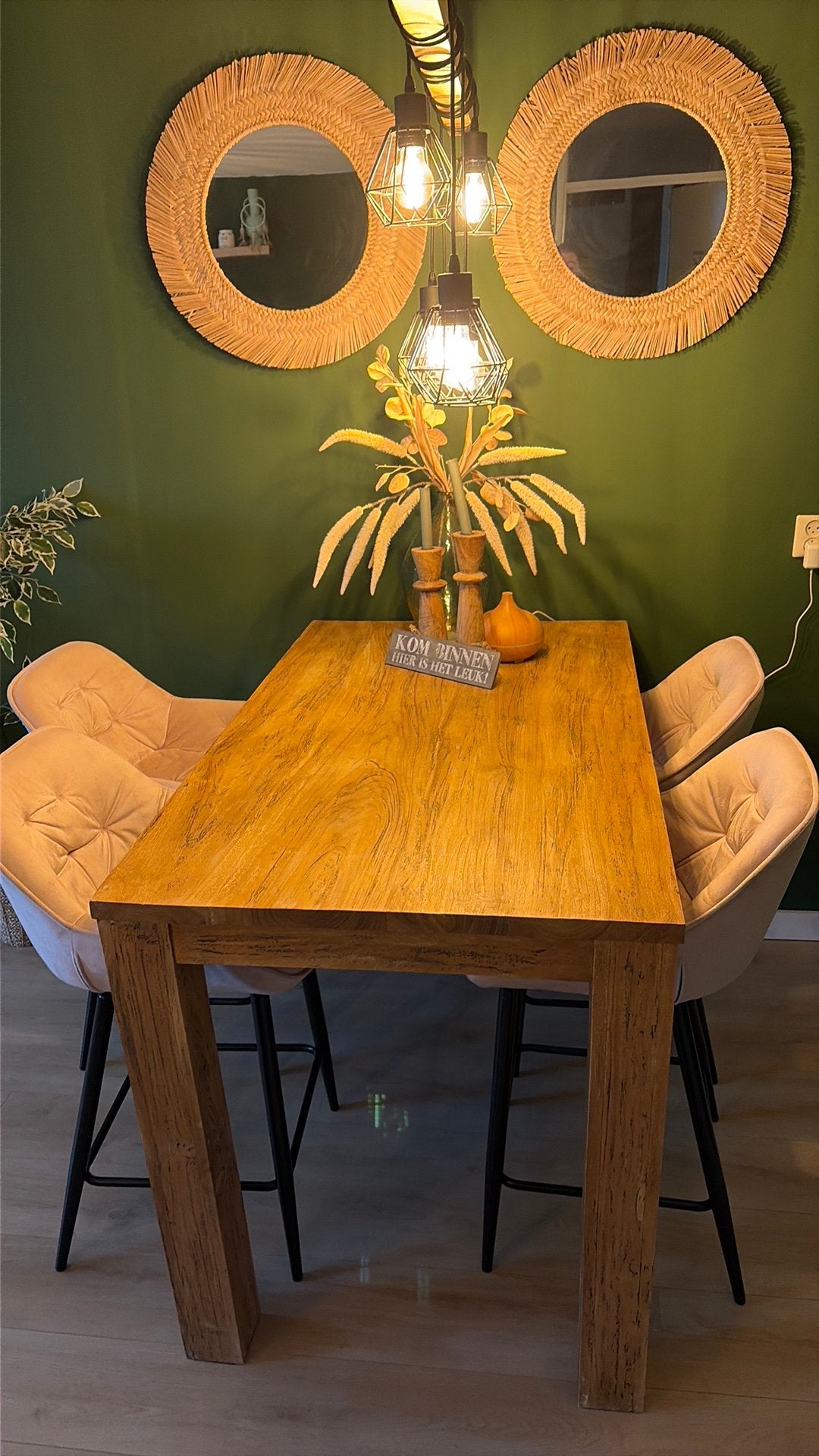Bartafel en krukken, Ophalen of Verzenden