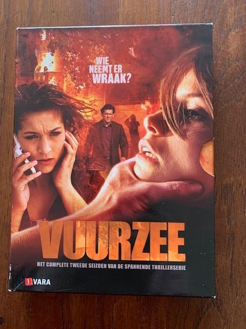 Vuurzee het complete 2e seizoen  3 dvd box, Cd's en Dvd's, Vanaf 12 jaar, Ophalen of Verzenden, Zo goed als nieuw, Boxset