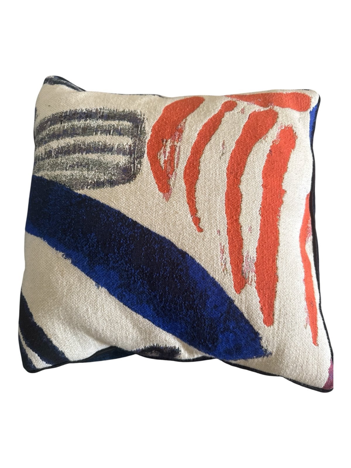 Decoratieve Kussens met Pierre Frey designstof (set van 4), Ophalen of Verzenden, Zo goed als nieuw, Overige kleuren, Vierkant