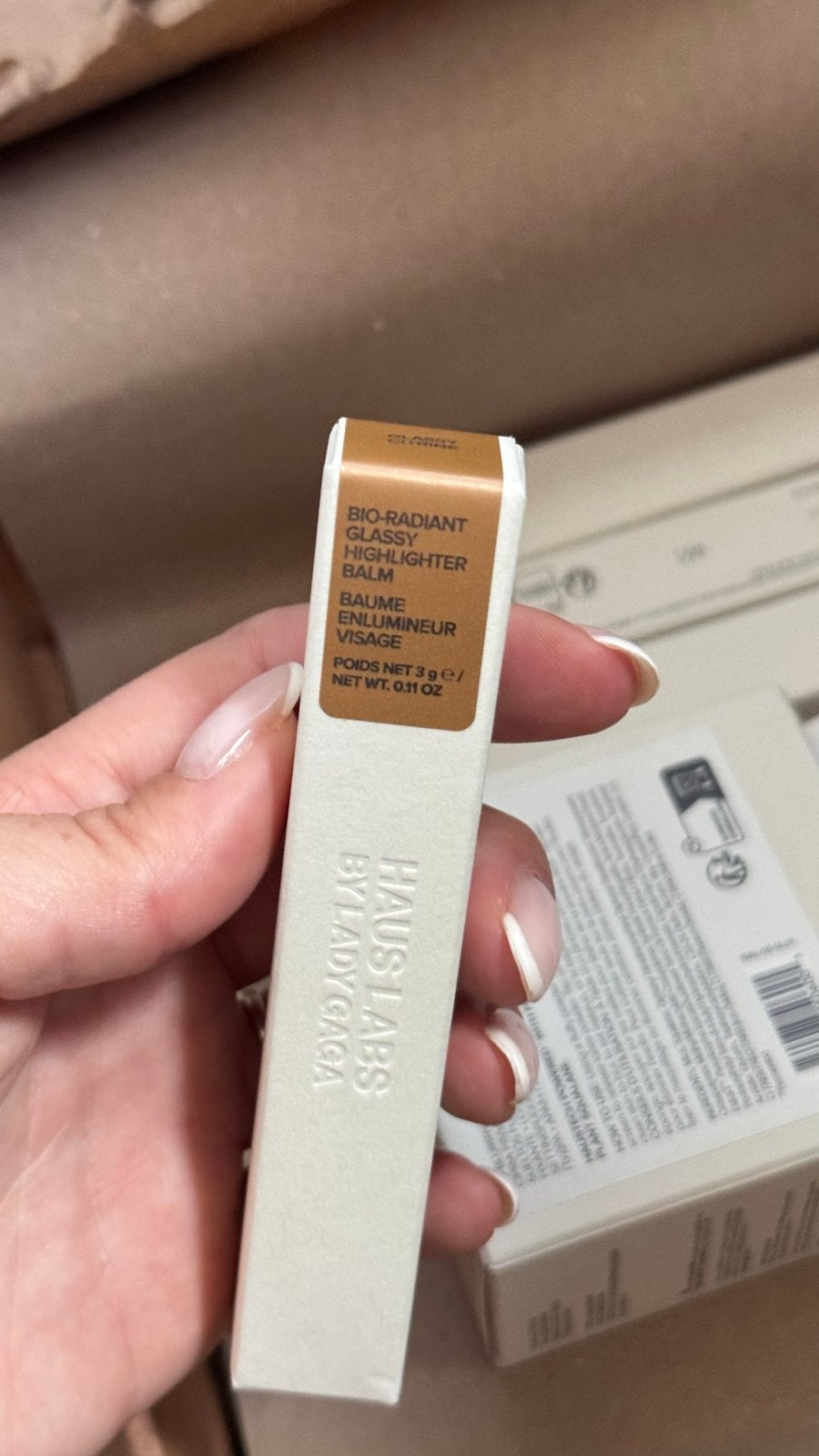 Haus Labs Bio-Radiant Glassy Highlighter Balm - Glassy Citri, Gehele gezicht, Nieuw, Ophalen of Verzenden, Make-up