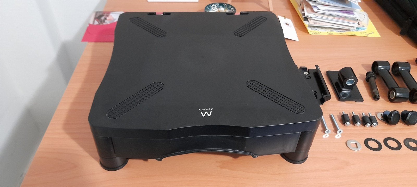monitor/laptopstandaard met lade van Ewent!, Ophalen of Verzenden, Gebruikt, Ewent