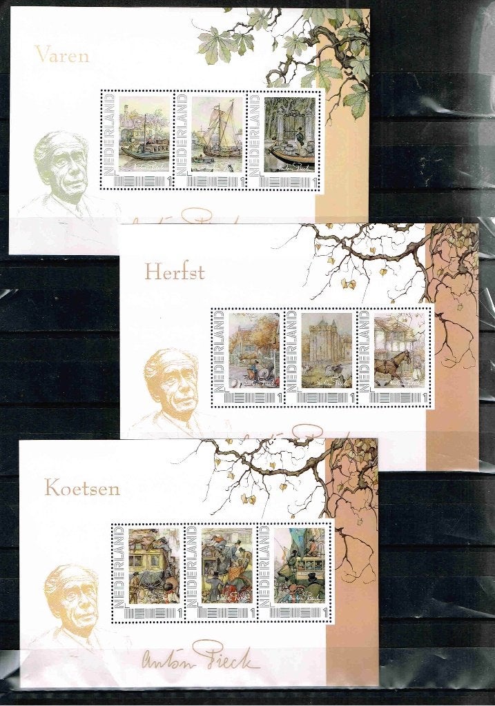 Anton Pieck velletjes persoonlijke zegels zoek uit ! /21b5, Ophalen of Verzenden, Na 1940, Postfris