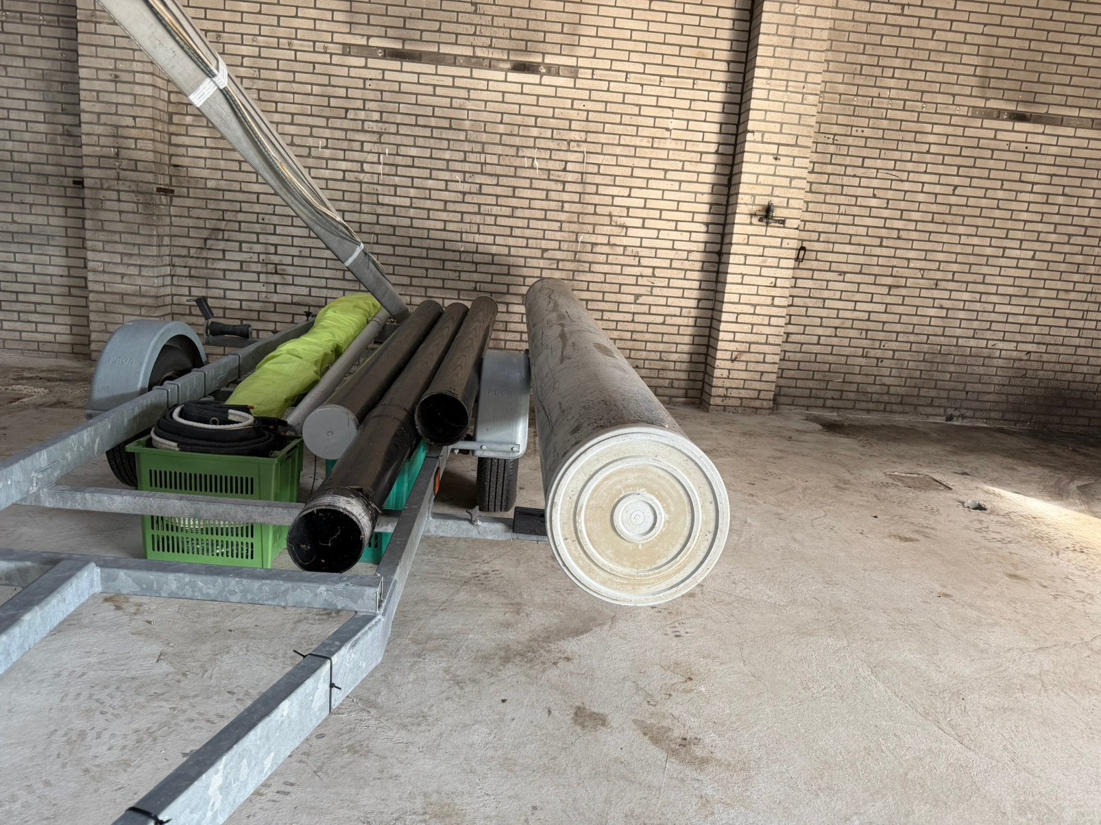 Lange zeilkokers, buizen voor opslag van zeilen, giek, mast, Watersport en Boten, Ophalen of Verzenden, Gebruikt, Toebehoren, Minder dan 15 m²