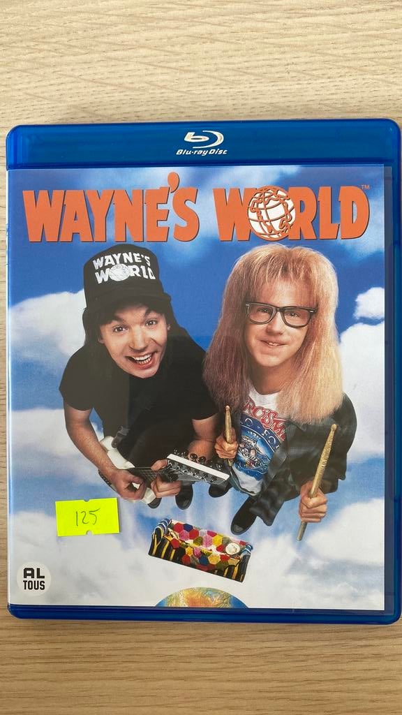 Wayne’s world blu ray NL versie, Cd's en Dvd's, Ophalen of Verzenden, Zo goed als nieuw, Humor en Cabaret
