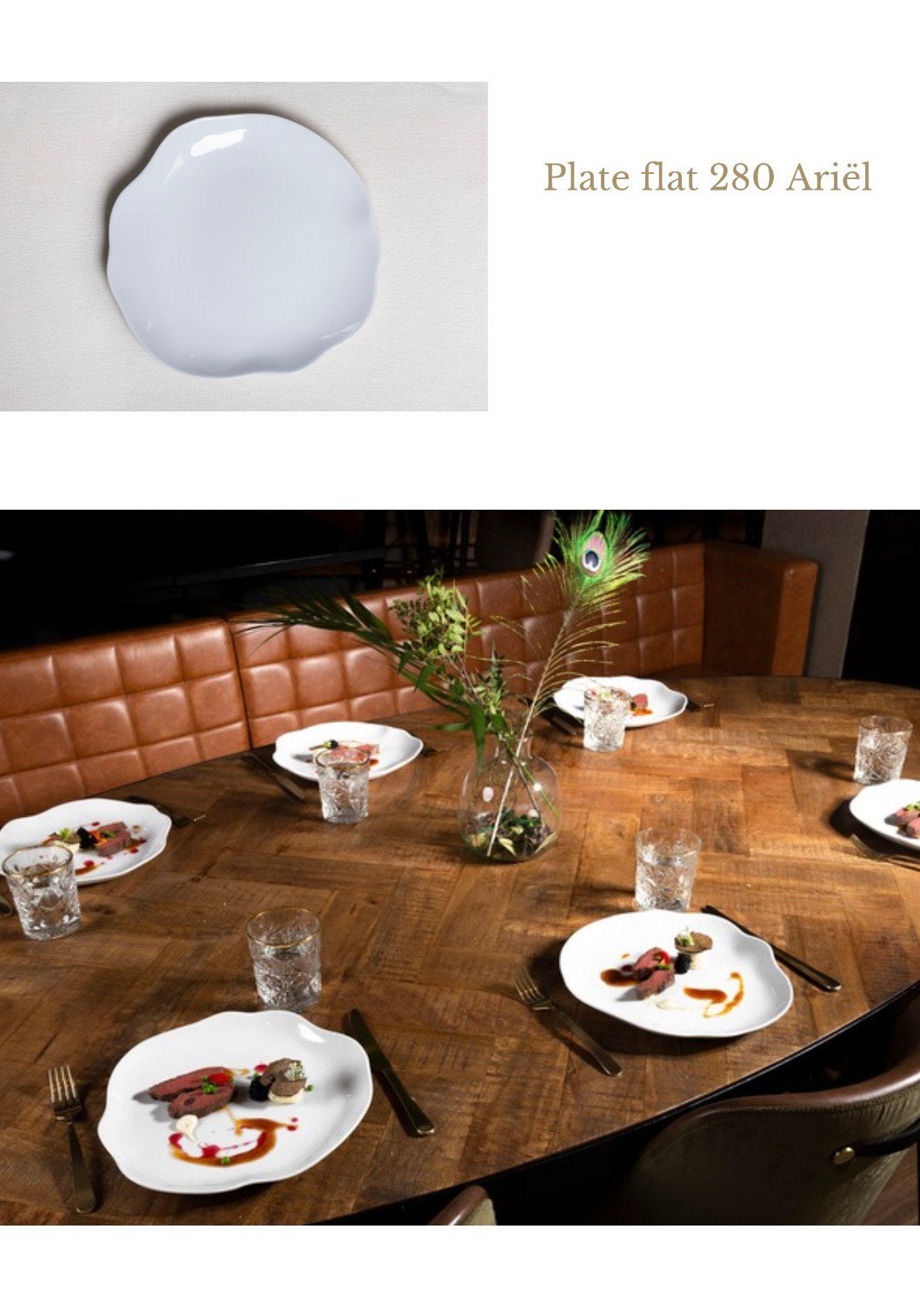Partij Horeca Servies, Huis en Inrichting, Ophalen, Porselein, Overige stijlen, Bord(en)